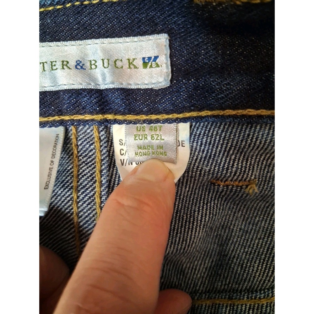 Cutter & Buck Jeans Mens Size 46T Straight Leg Relaxed Cotton - Picture 9 of 12